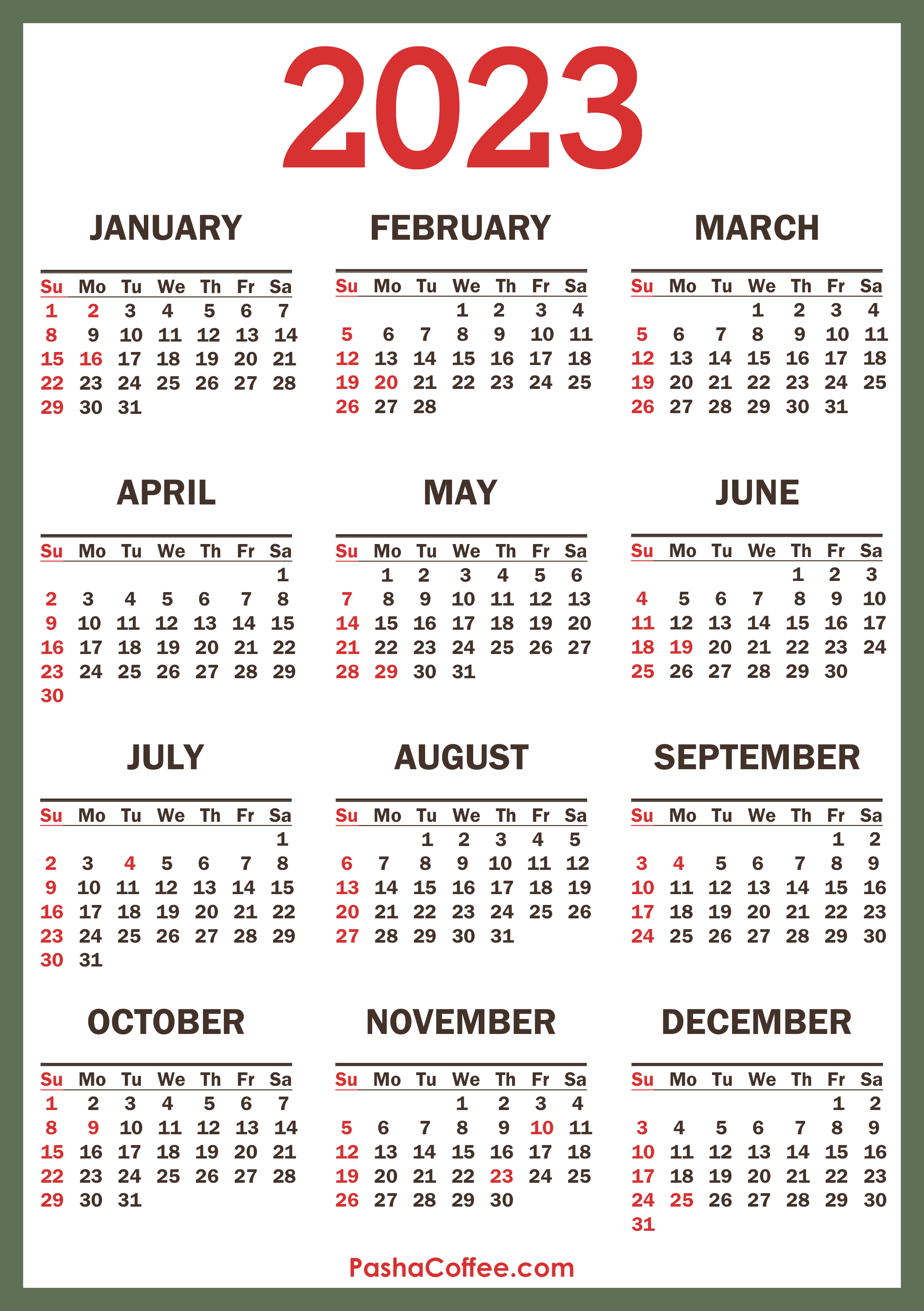 free-printable-2023-monthly-calendar-with-holidays-www-aubergecourtepointe